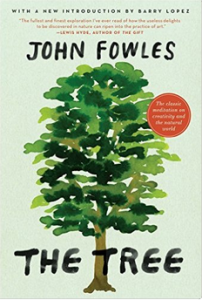 Cover of Fowles's book THE TREE