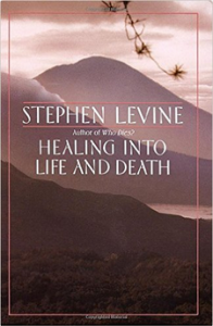 Cover of Stephen Levine's book Healing into Life and Death, source of the solstice meditation